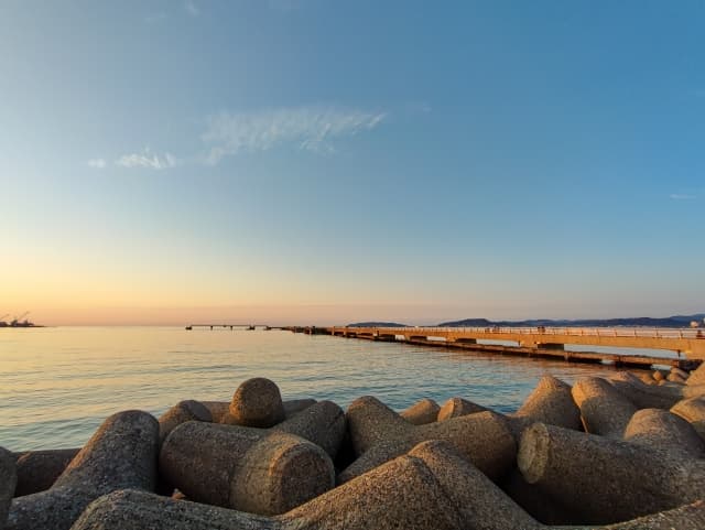 館山夕日桟橋